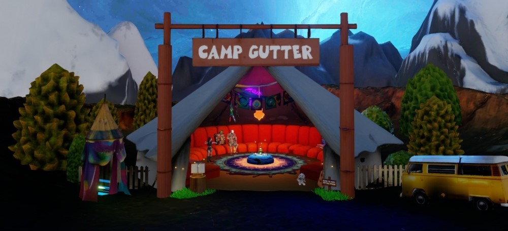 Camp Gutter in the metaverse